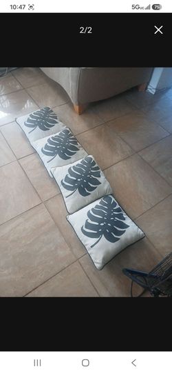 Throw Pillows 4 for $7