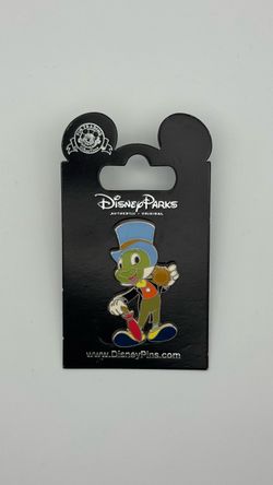 Disney Parks Jiminy Cricket Enamel Pin