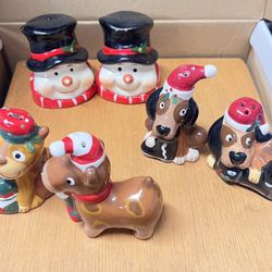 Salt & Pepper Shakers 25 Total Sets $5 Each Or $100 For All 