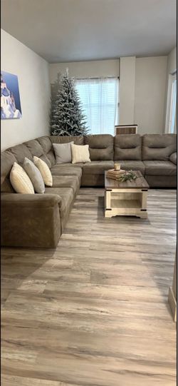 Large Brown Sectional Sofa Ashley