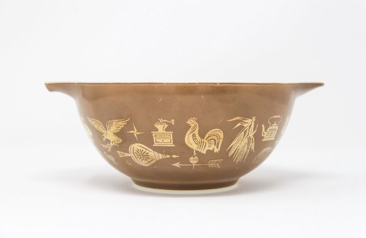 Vintage Pyrex Early American Bowl