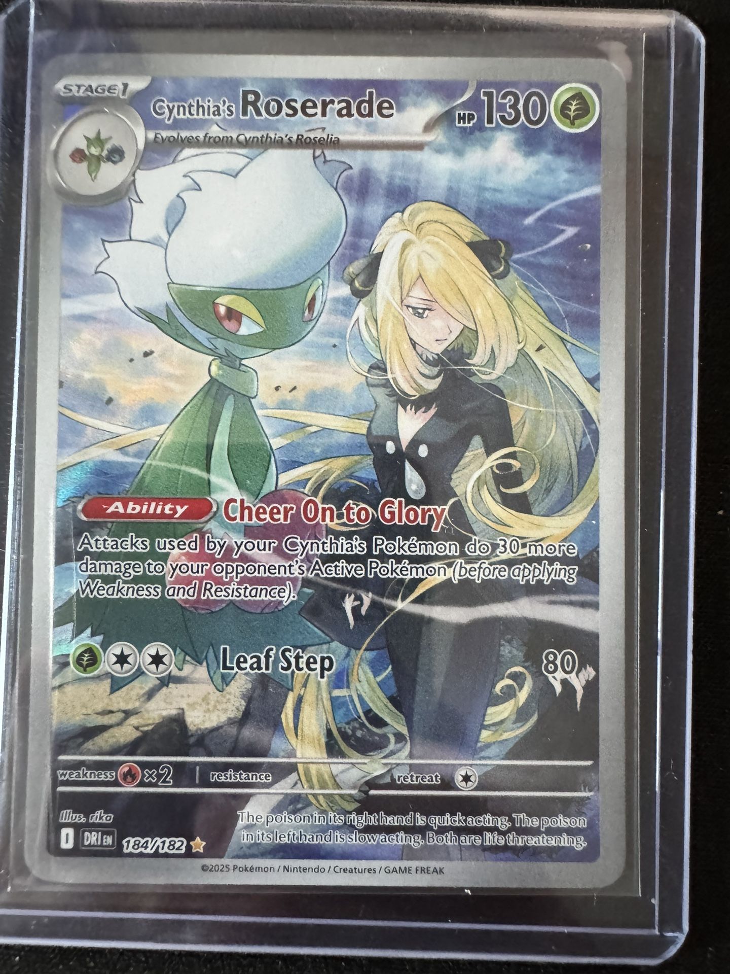 Cynthia’s Roserade - DRI 184/182
