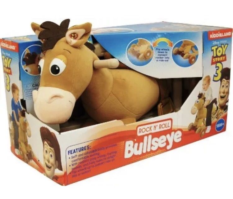 New Toy Story Bullseye Rocking Horse with music and sounds.