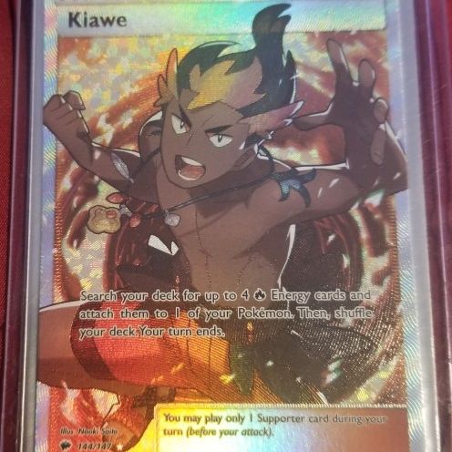 RARE Kiawe Supporter Pokemon Card for Sale in Ontario, CA - OfferUp