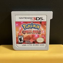 Pokemon Omega Ruby Nintendo 3DS video game console system or XL or New or 2DS Pikachu Red