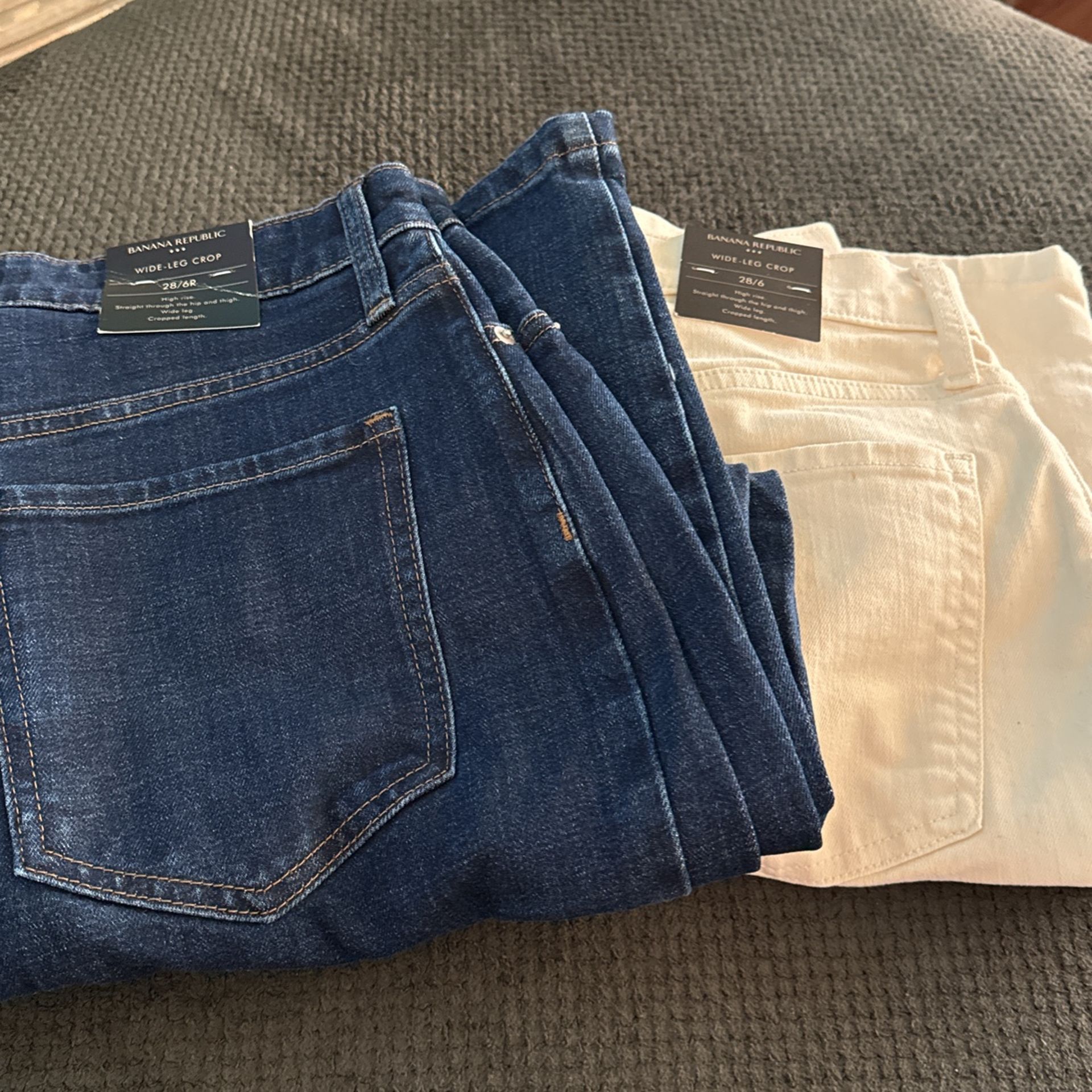 Banana Republic Wide Leg Crop 28/6R