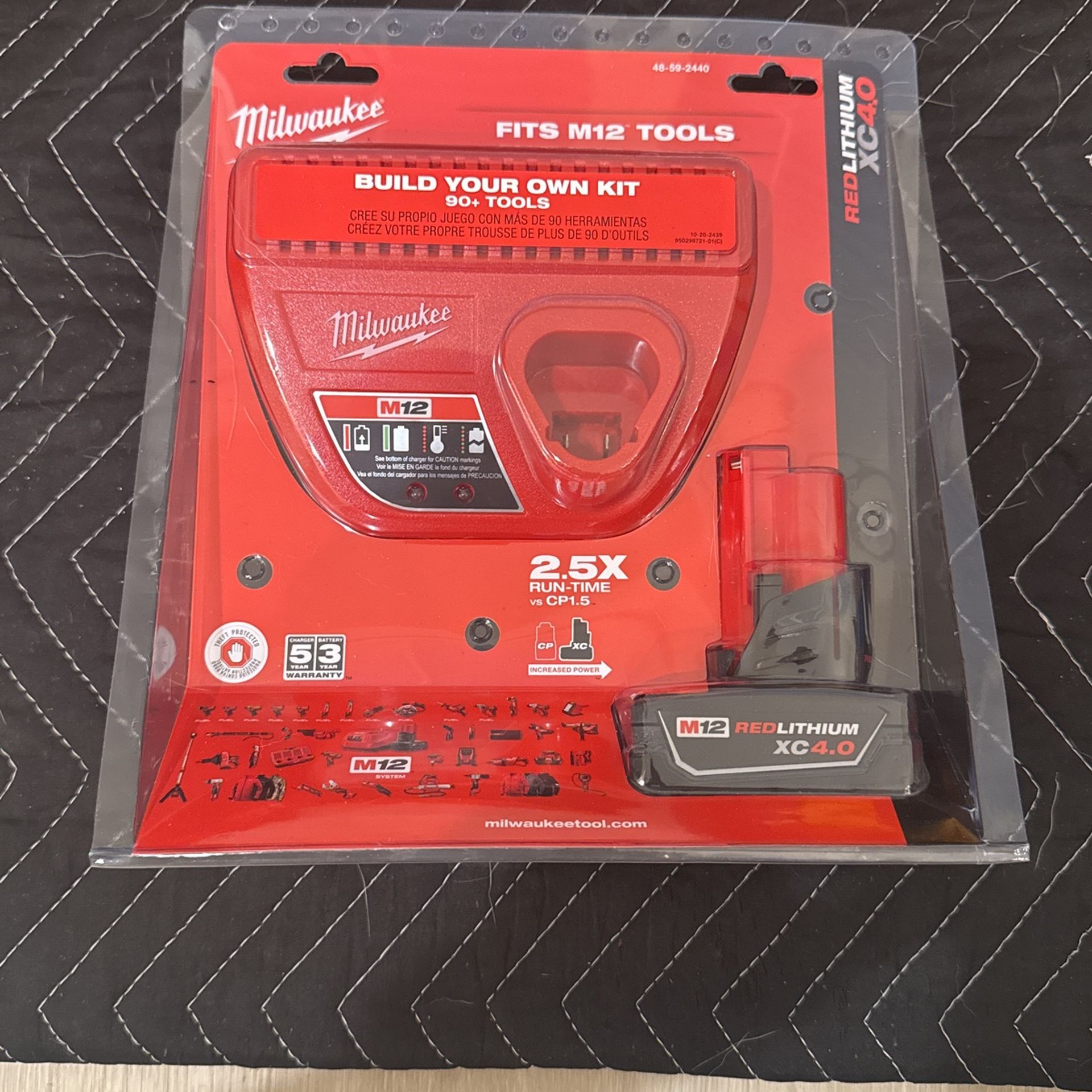 M12 XC 4.0 Starter Kit (includes Battery And Charger)