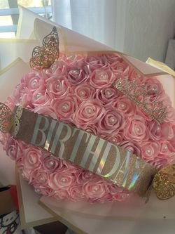 Silk Birthday Arrangement