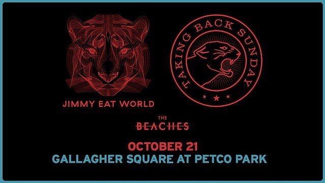 Jimmy Eat World And Taking Back Sunday Ticket