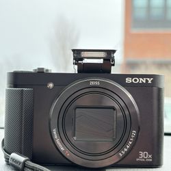 The Sony Cyber Shot DSC HX80 Digital Camera - BLACK -
