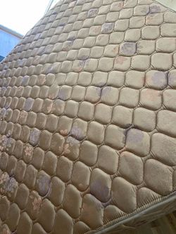 FREE - Queen Mattress/Box Spring/Metal Frame