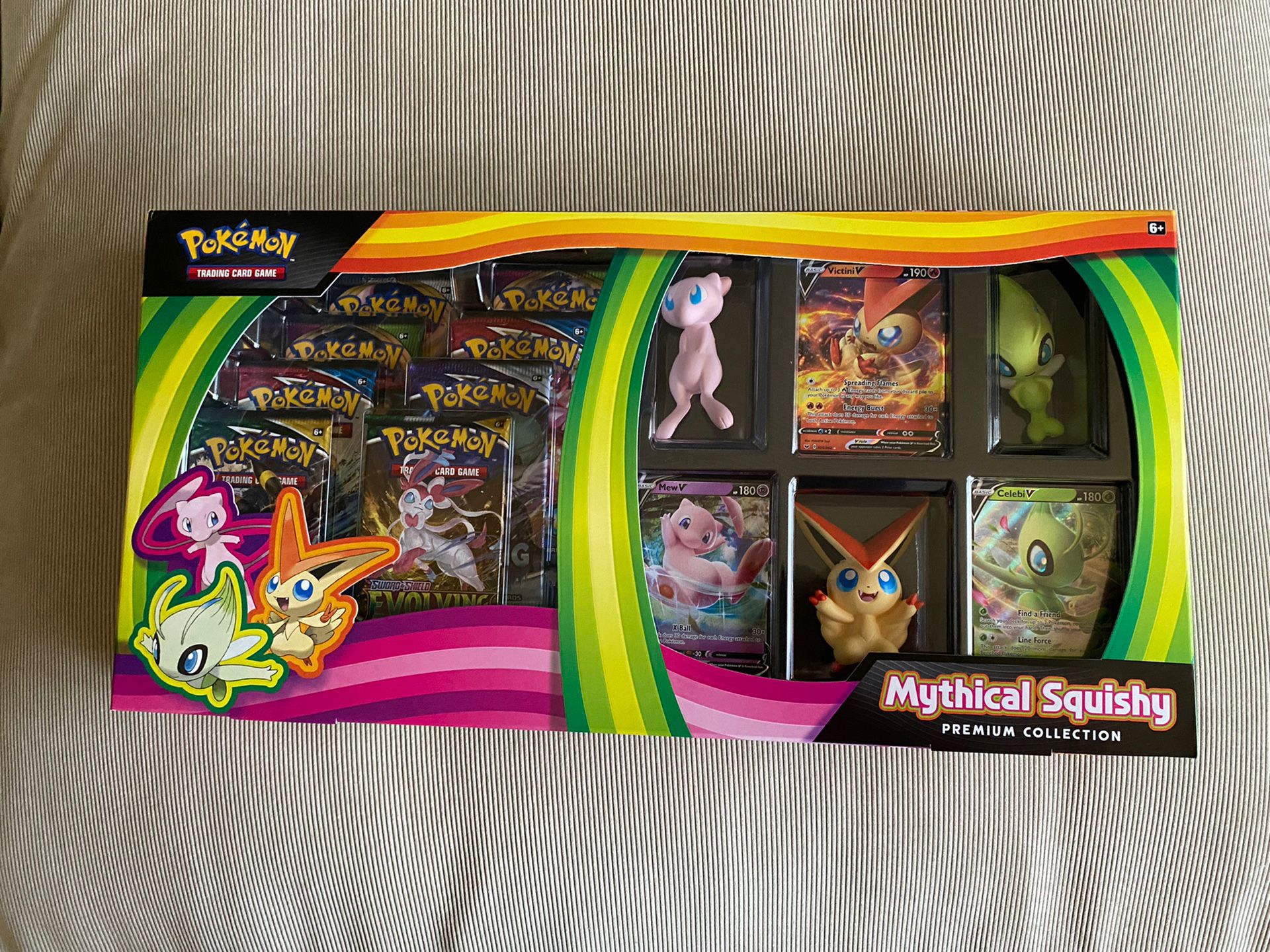 Mythical Squishy Premium Collection Pokemon Cards