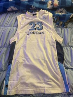 Jordan Brand #23 Basketball Jersey – White/Carolina Blue – Size Small - NWT