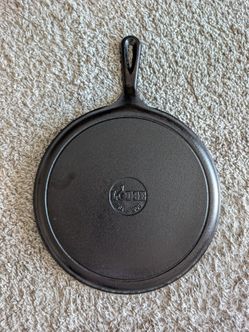 Lodge Cast Iron 10" Griddle Skillet - 3 Brand New Layers of Seasoning
