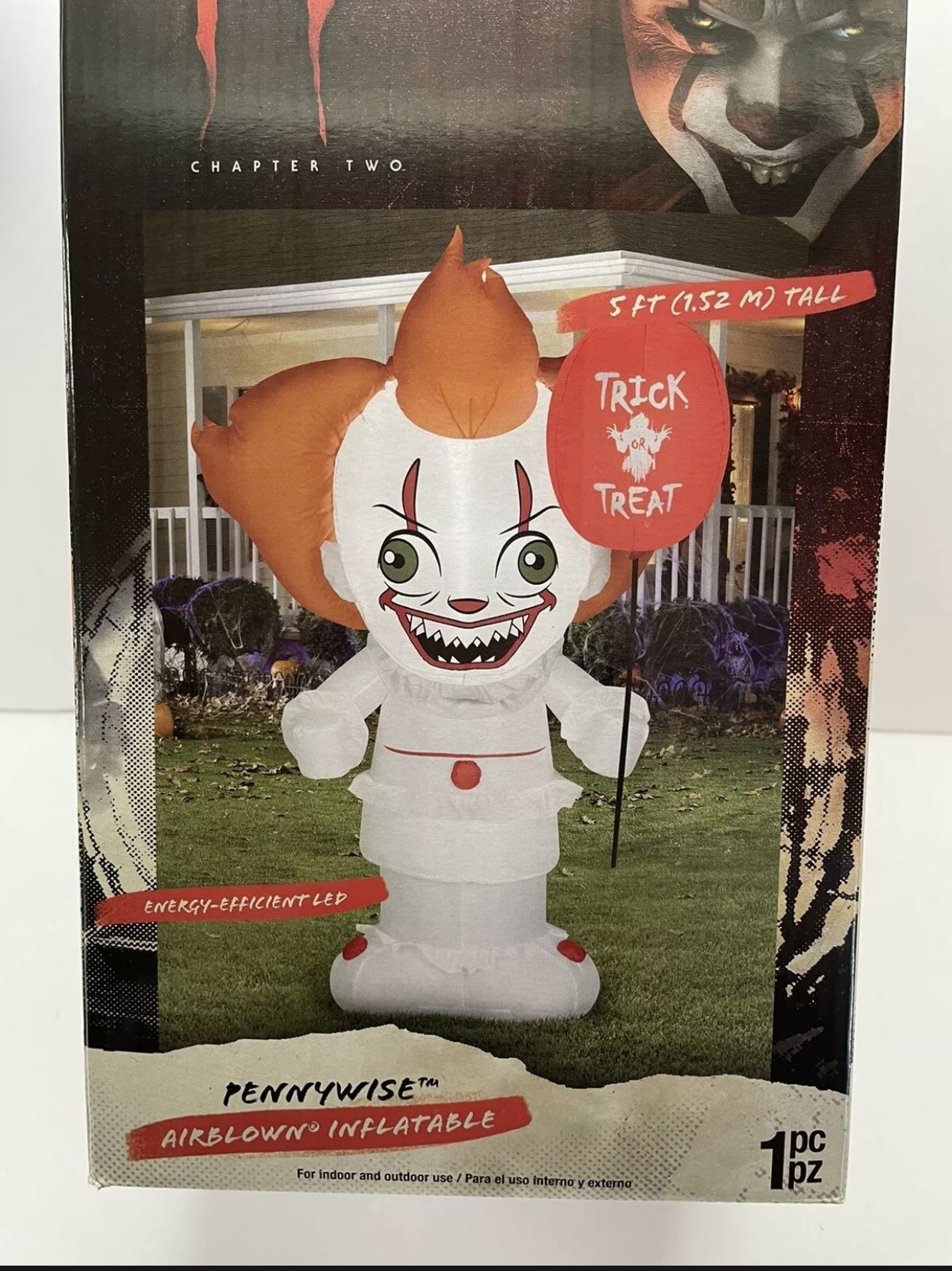 5ft Gemmy Airblown Inflatable Halloween IT Chapter Two Pennywise Blow Up. Brand new and sealed,All Products : American Fashion Style Bags On Sale