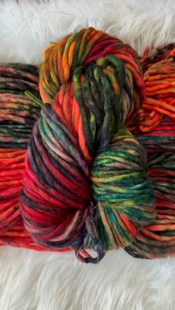 Super Buky Yarn 98yds- Moonlit Rainforest- Speckles, Rainbow, Neon, Moody, Orange, Green, Pink, Blue