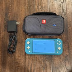 Nintendo Switch Lite - Turquoise - w/ 64gb MicroSD