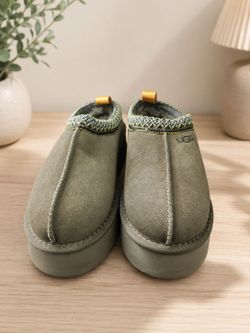 UGG Scuffette Slippers Olive Green