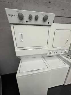 Whirlpool Stackable Washer and Dryer Laundry