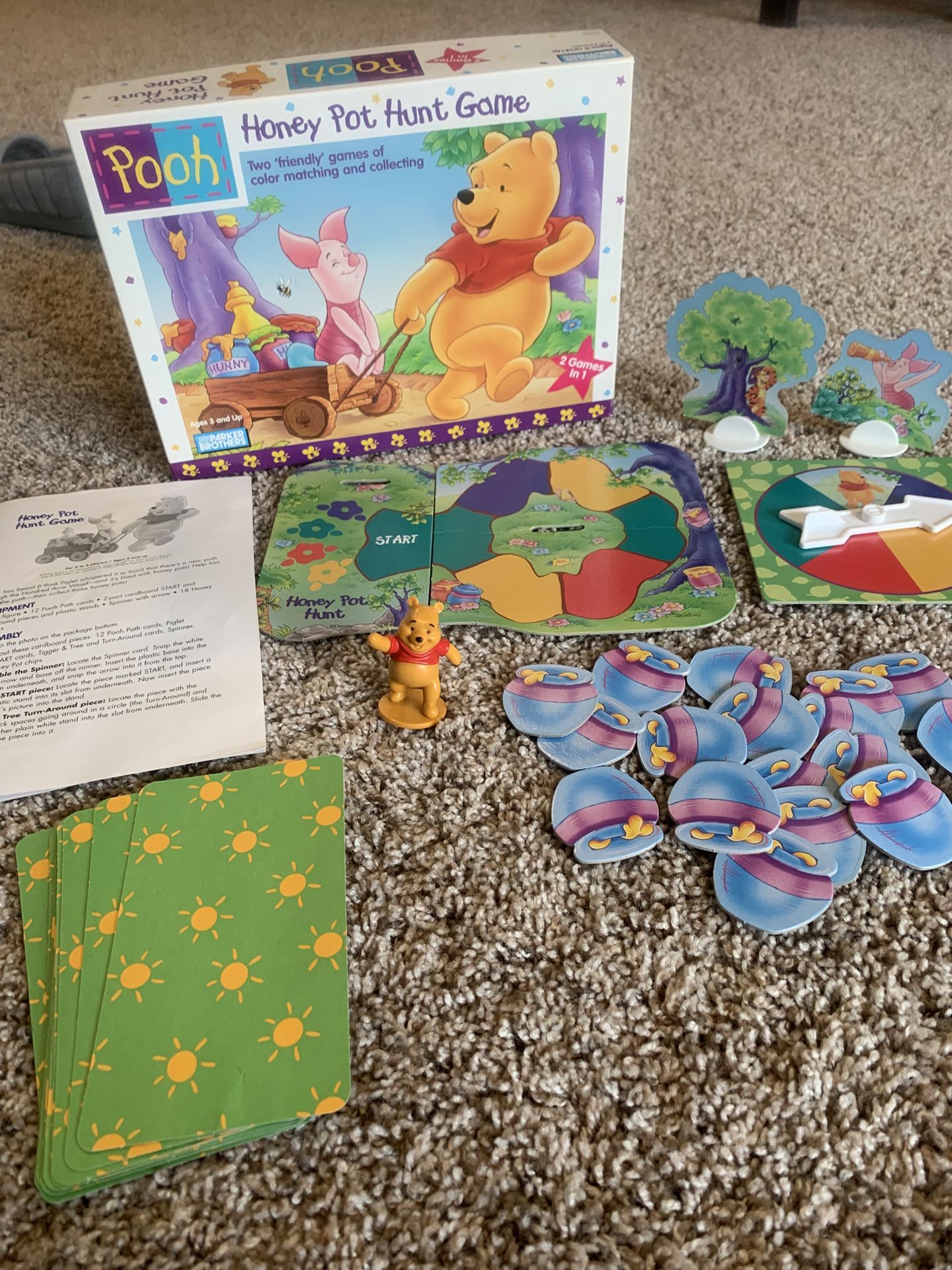 Pooh Honey Pot Hunt Game