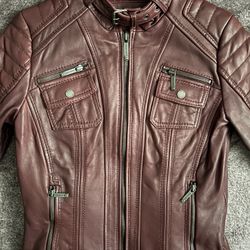 MICHAEL KORS  LEATHER JACKET 