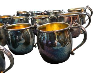 Vintage F.B. Rogers Silver Co Cups
