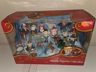 Rudolph The Red Nosed Reindeer Misfit Holiday Figurine Collection 21 Figure Set