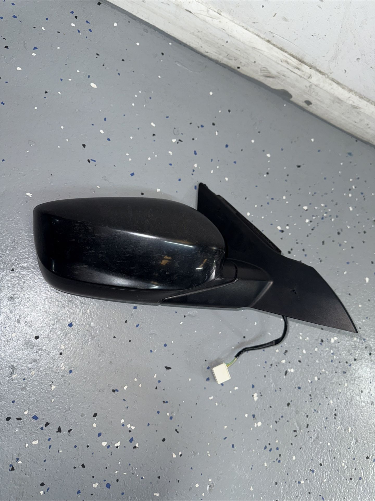 Passenger Side View Mirror Power Body Colored Sedan Fits 13-17 HONDA ACCORD BLAC