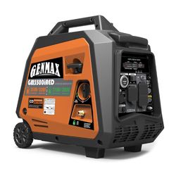 New in box GENMAX GM3500iAED 30 Amp 3200W/3500W Remote Start Dual Fuel Inverter Generator 