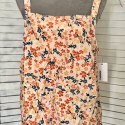 Floral Halter Top, XL