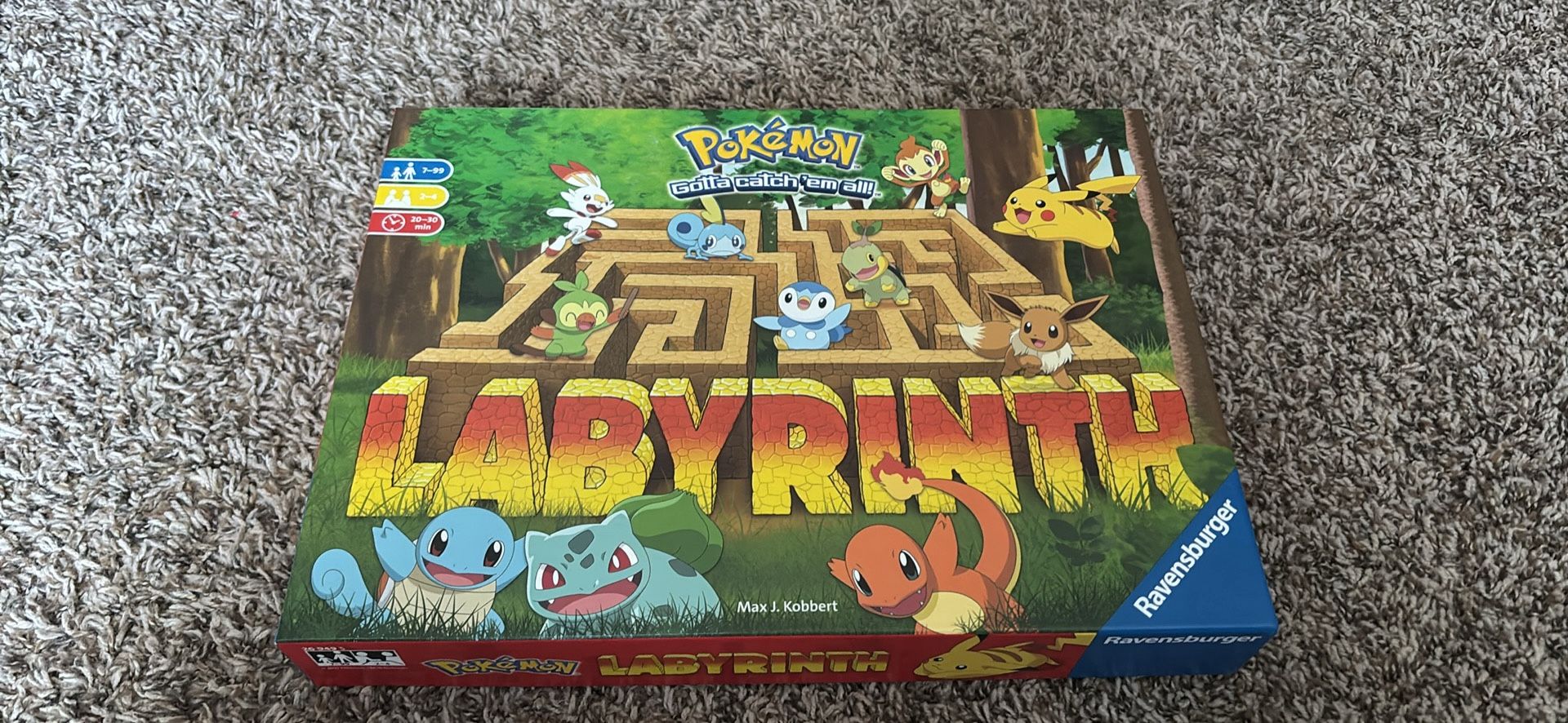 Pokémon Labyrinth Board Game