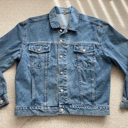 Old Denim Jean Jacket XL