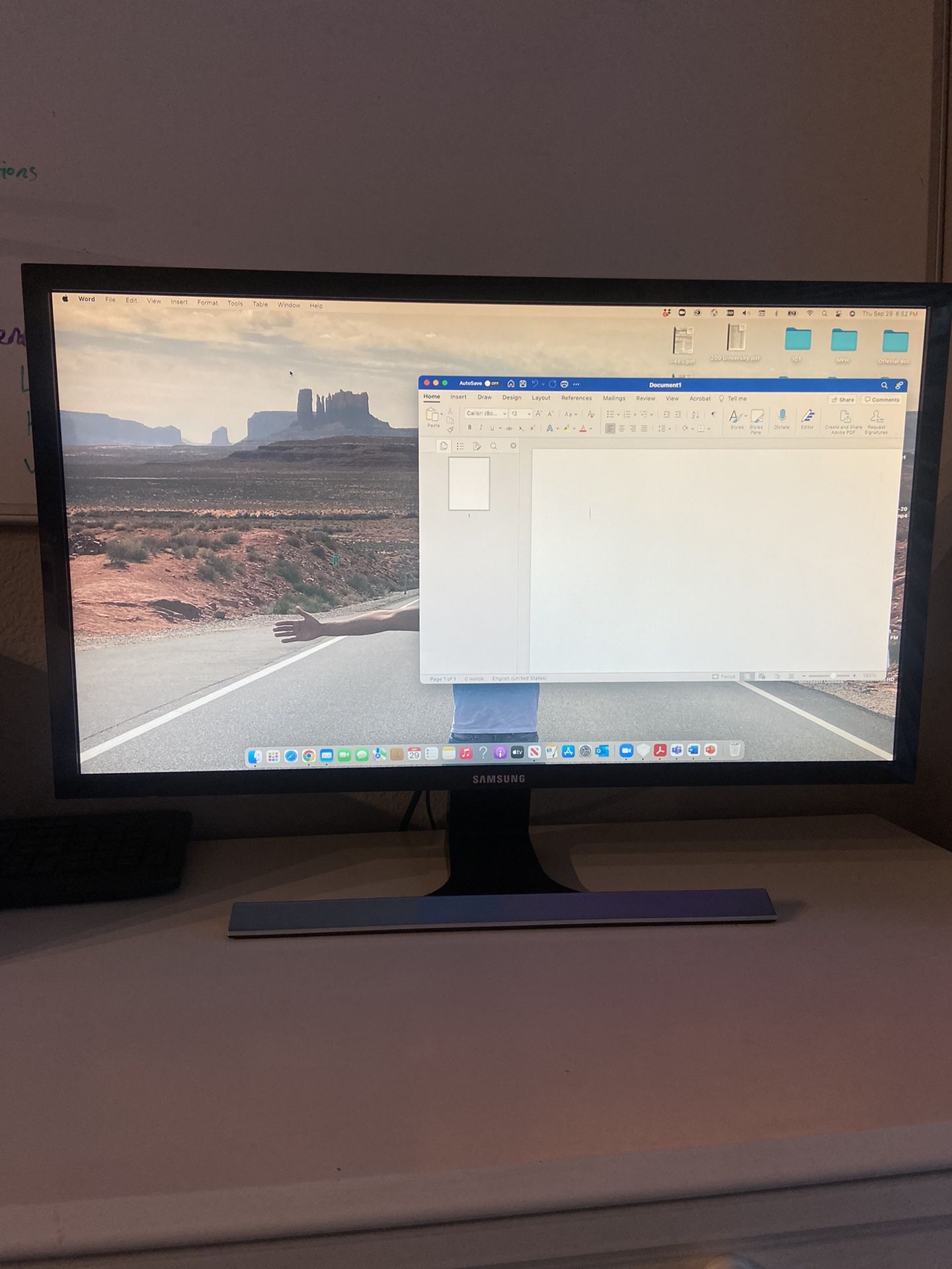 Samsung 28 inch Monitor