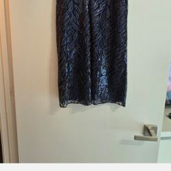 Blue Mini Dress