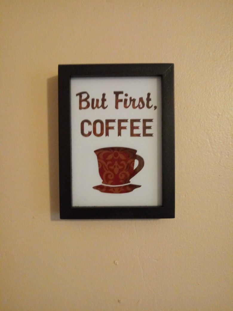 But First Coffee Wall Decor