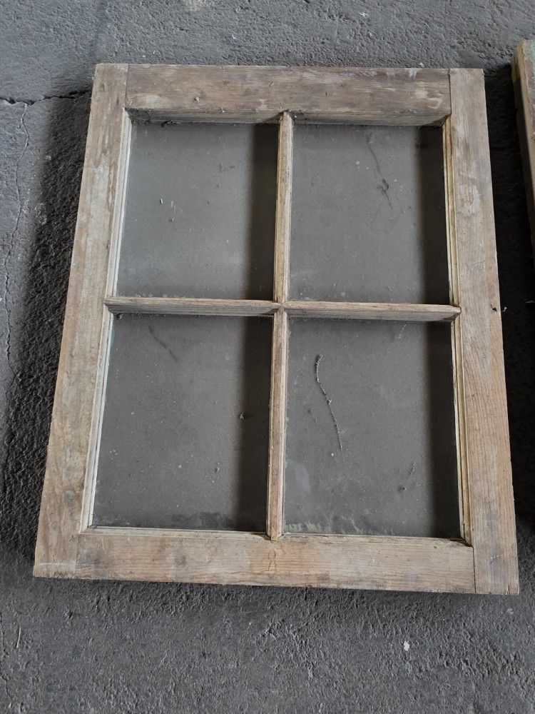 Old Vintage Barn Windows
