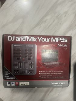Mixer. M-AUDIO TORQ MIXLAB MIX LAB DIGITAL DJ SYSTEM MP3s USB