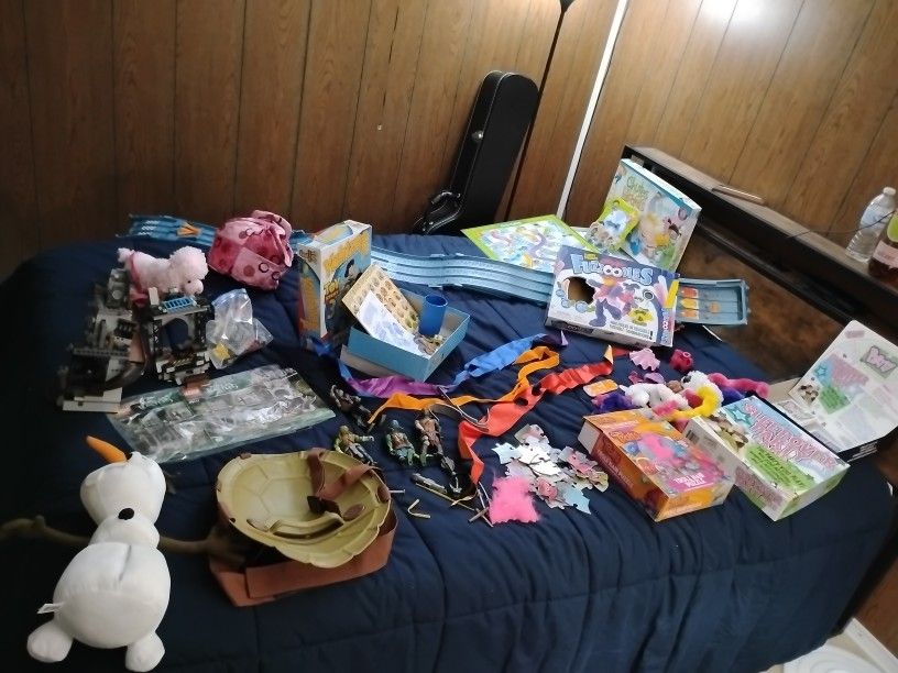 Assorted Games And Toys