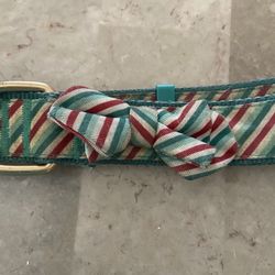 Candy Cane Pet Collar