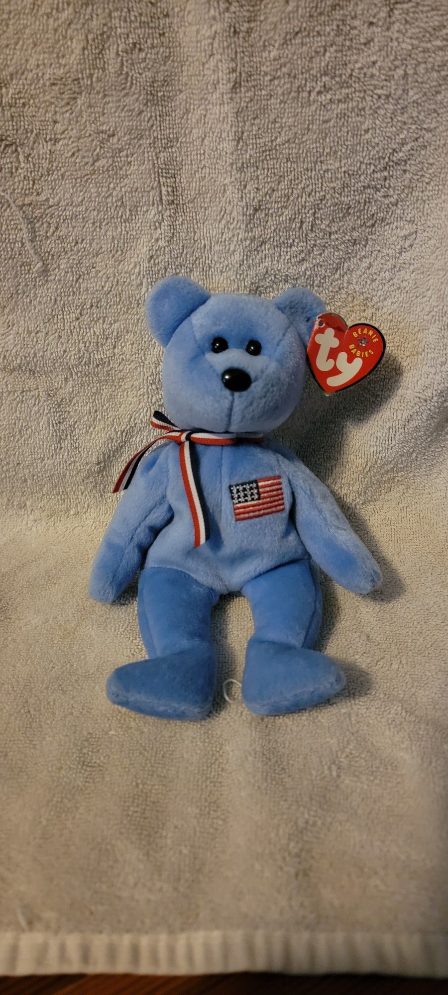 ULTRA RARE SEPTEMBER 11TH BEANIE BABY BLUE!!!