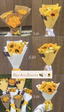 Flores Amarillas / Flower Bouquets