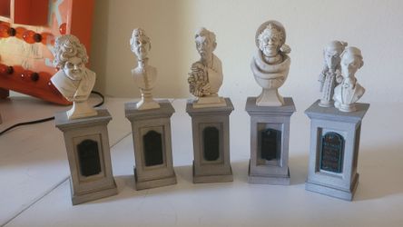 Disney The Haunted Mansion Tombstone Busts