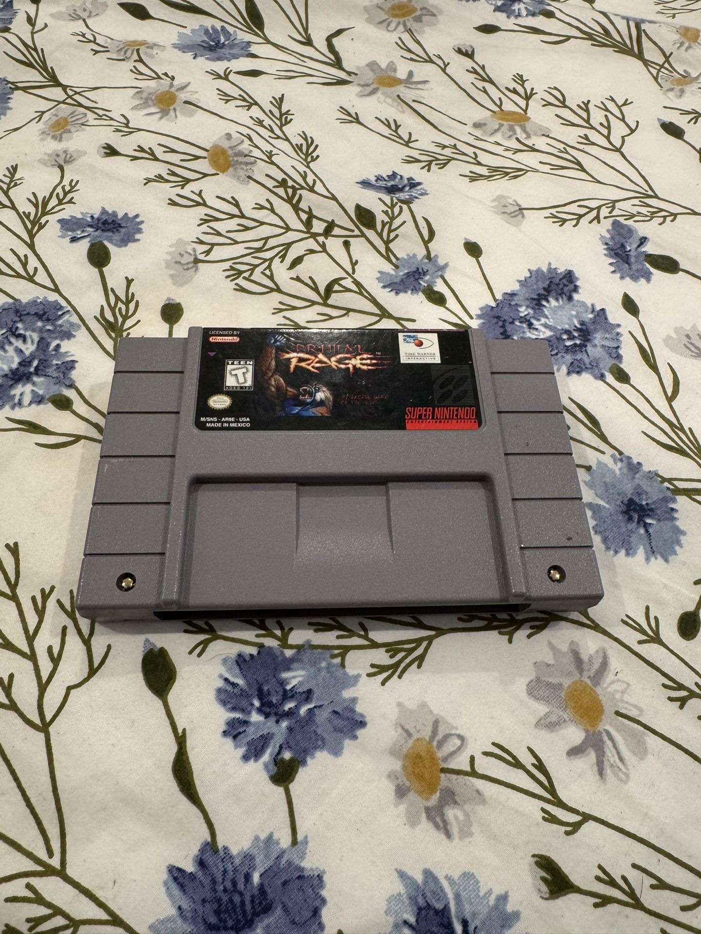 Super Nintendo Primal Rage