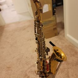 Vintage Borgani Curved Soprano Saxophone