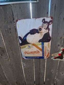 Hamm's Beer Vintage-Style Tin Sign