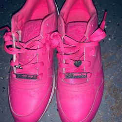 Pink Reebok Sneakers