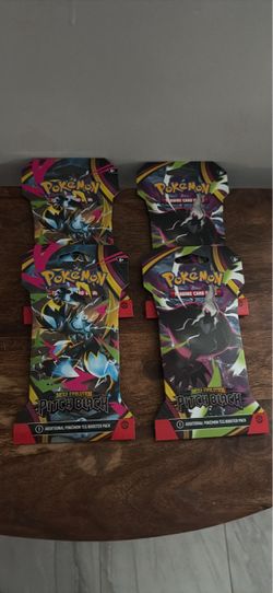 Pokemon Sleeved Booster and Blister Packs