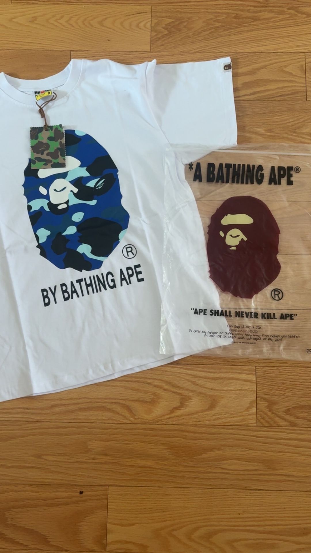 A Bathing Ape tee