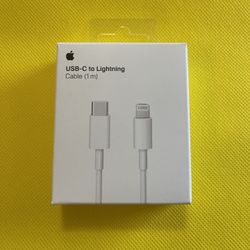 Brand New Apple iPhone Charger USB- C To Lightning 
