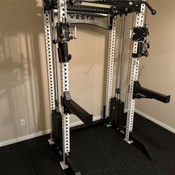 Vesta Fitness PRO SERIES 2-1 Ultimate Half Rack Functional Trainer/Gym Equipment/ Home Gym/ Fitness/ FREE DELIVERY 🚚 